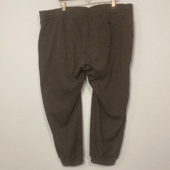 REI Cooperative Co-Op Mens Size XXL Grey Nook Fleece Pants Joggers Drawstring - Picture 13 of 16